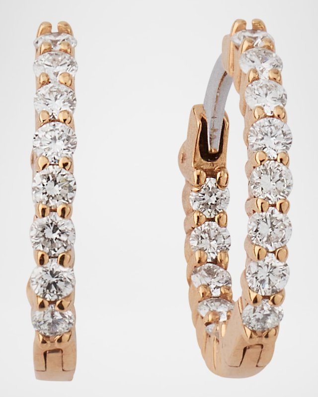 INSIDE/OUTSIDE DIAMOND HOOP